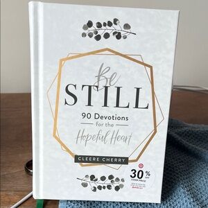 Be Still Devotional Book by Cleere Cherry